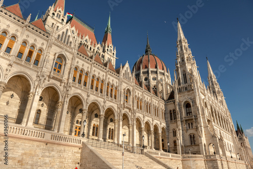 Fototapeta Naklejka Na Ścianę i Meble -  Building of the Hungarian Parliament