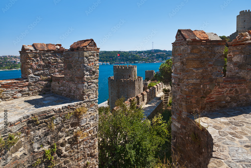 Rumeli Fortress at Istanbul Turkey