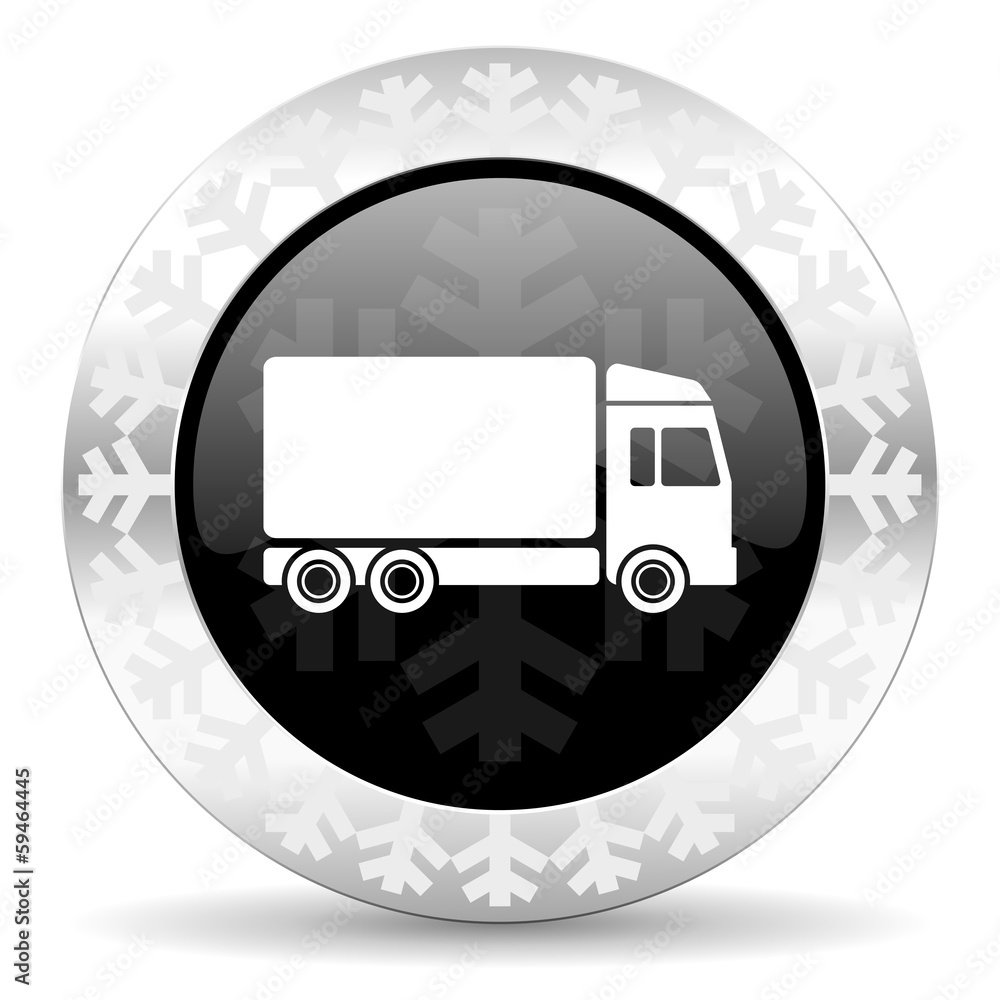 delivery christmas icon