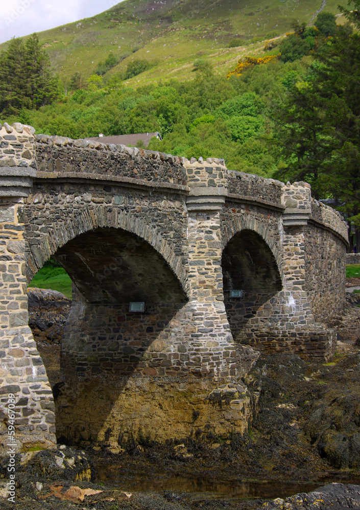 Old bridge in Scotland