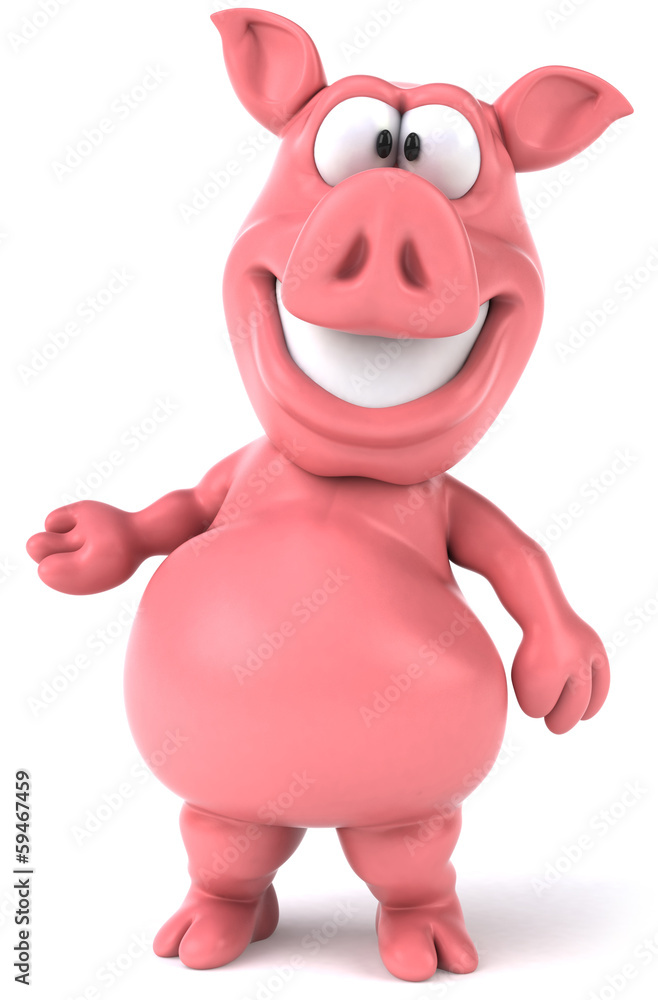 Fototapeta premium Pig