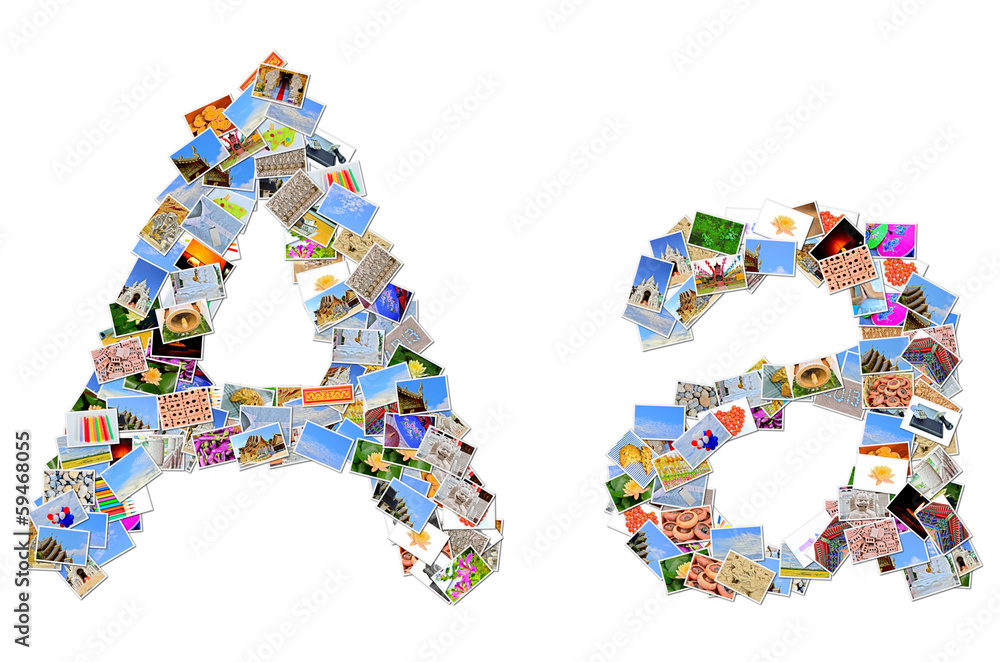 A makes from lot of photography pictures A makes from lot of photography pictures