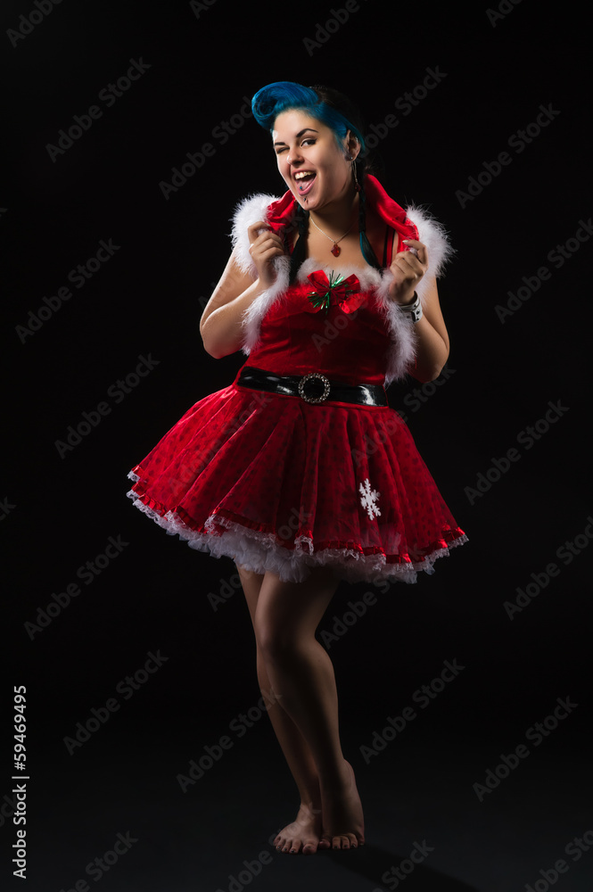 Christmas girl Christmas girl