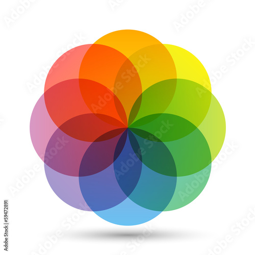 Logo -  Colorful Transparent Circles