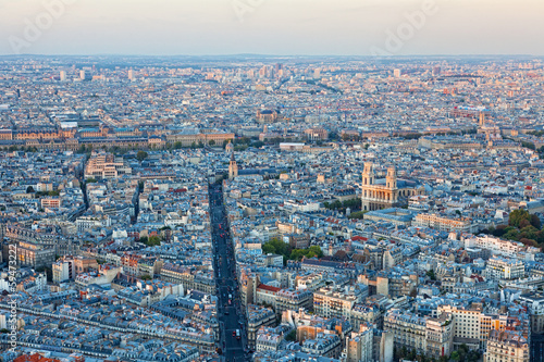 Aerial view of Paris © Shchipkova Elena