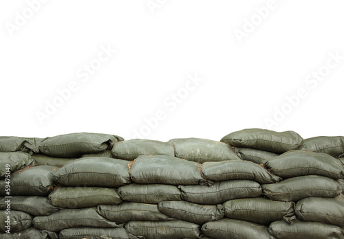 Tableau sur toile sandbags