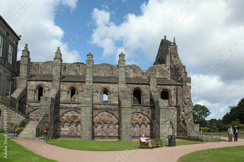 Ruins of Holyrood Abbey, Edinburgh
