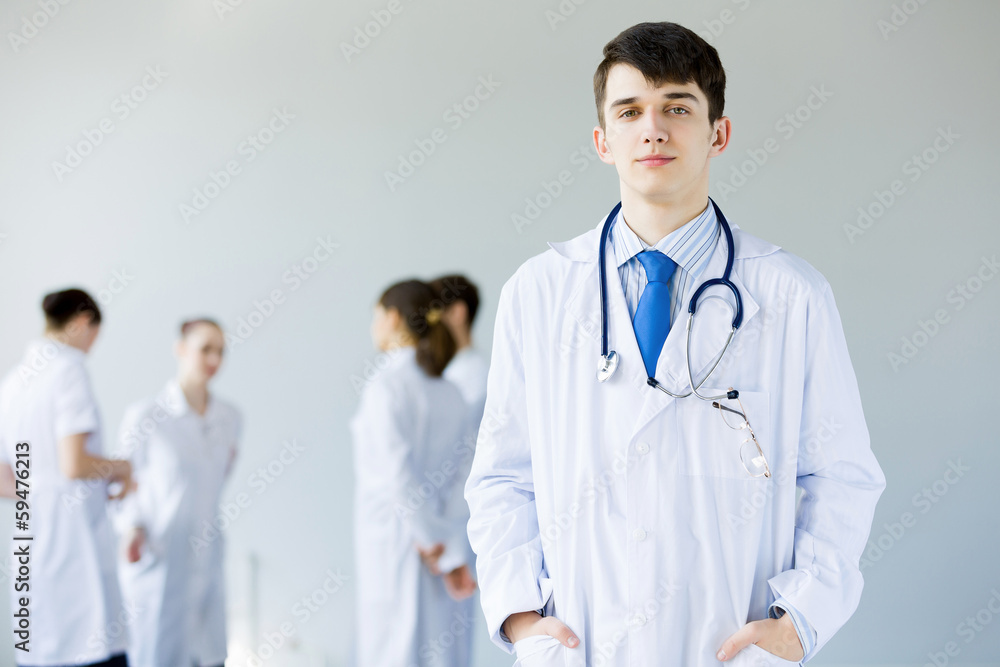Fototapeta premium Young doctor