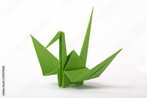 ORIGAMI OISEAU GRUE