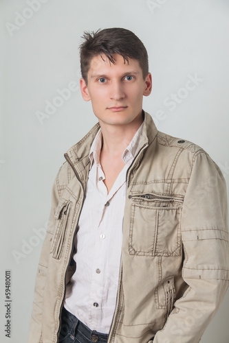 Tableau sur toile young man