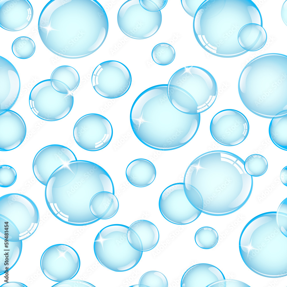 seamless vector background with bubbles seamless vector background with bubbles