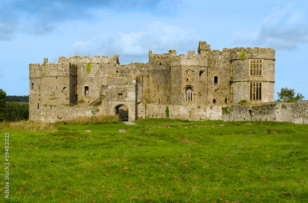 Carew Castle in the Pembrokeshire National Park – Wales