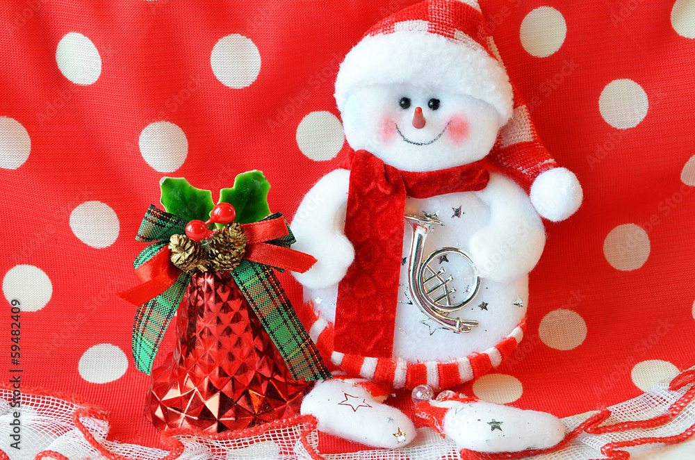 Obraz premium Snowman.