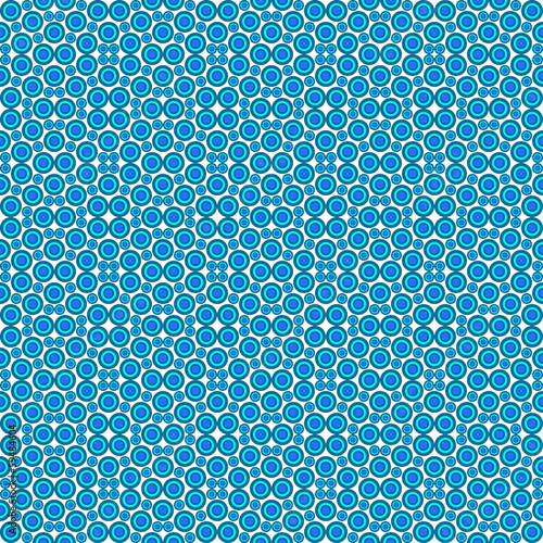 seamless bubble dots pattern