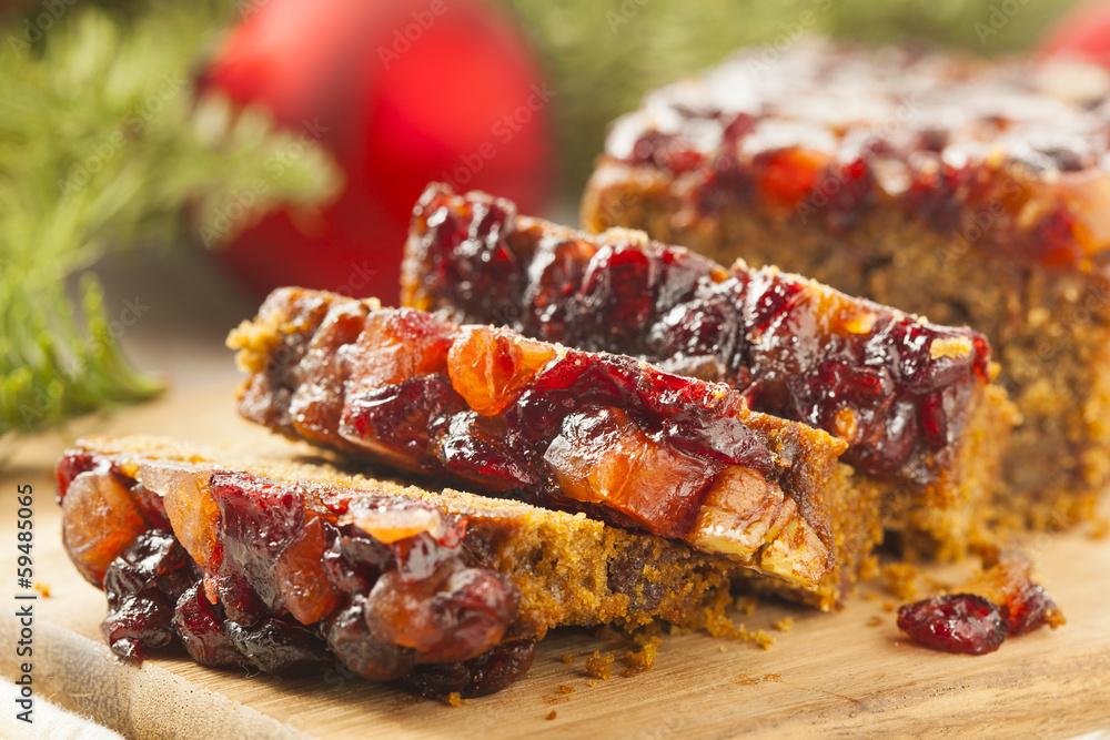 Festive Homemade Holiday Fruitcake Festive Homemade Holiday Fruitcake