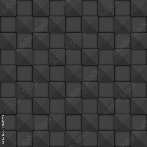 Dark geometric background, seamless pattern