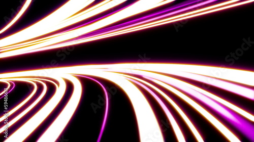 Abstract Bright Lines Loop 1