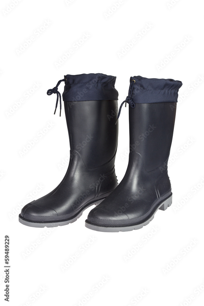 Rubber Boots isolated