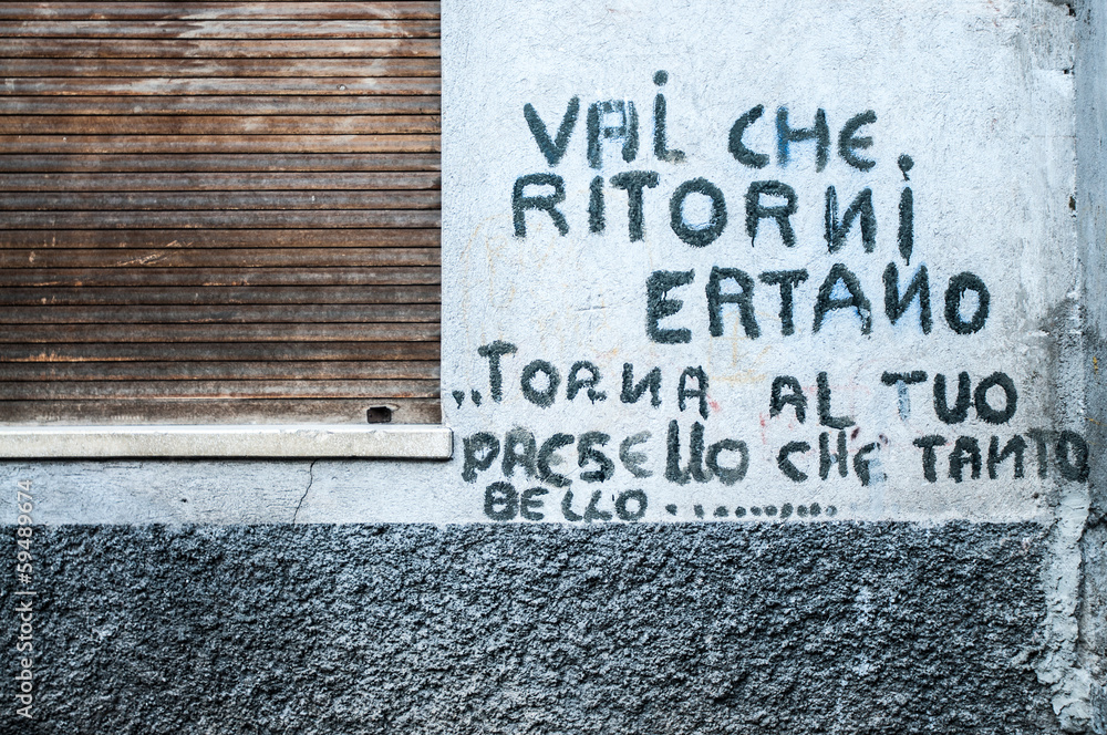 Fototapeta premium Erto e Casso