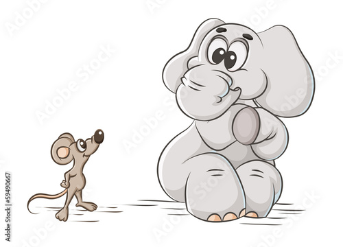 elephant and mouse