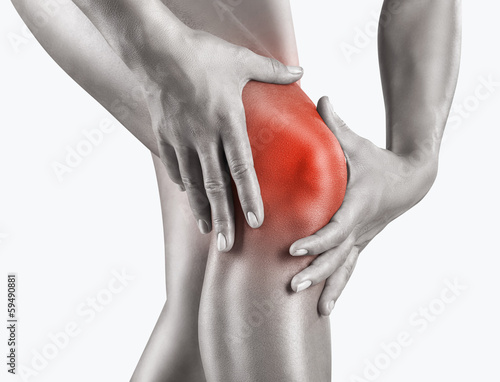 Konstfotografi Acute pain in knee