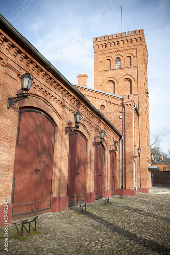 Old factory in Lodz photo