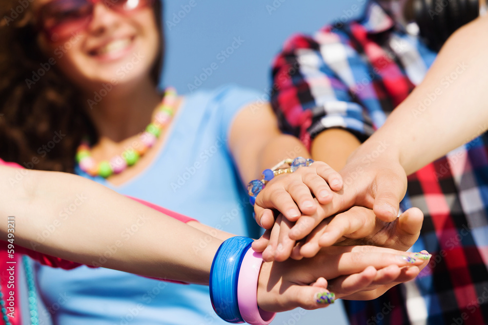 Fototapeta premium Friendship gesture