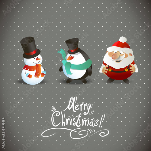 Cute Christmas Characters