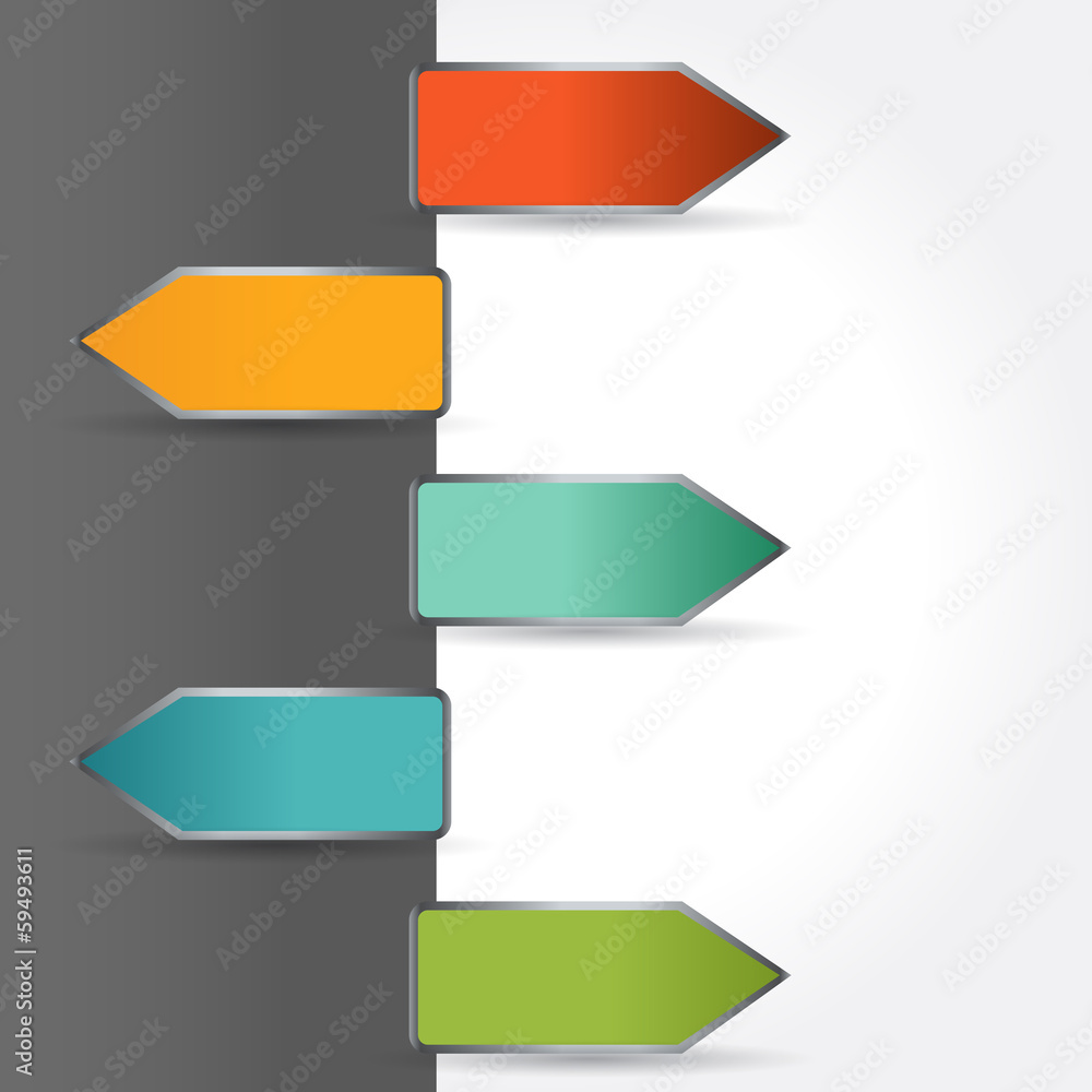 Illustration of modern design template Illustration of modern design template