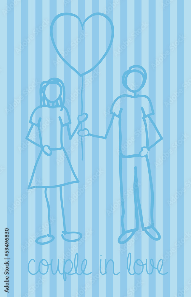 Obraz premium couple in love