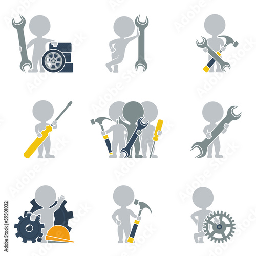 Flat people - mechanics