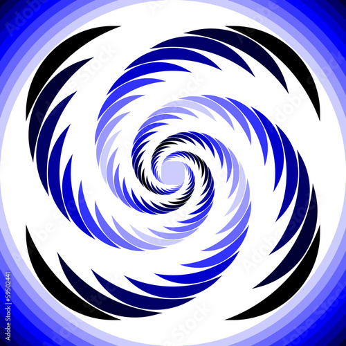 Design abstract circular whirl movement background