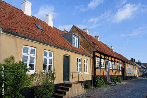 Old Houses in a Row