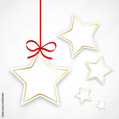 Etiquettes en forme d’étoile (joyeuses fêtes noël joyeux)