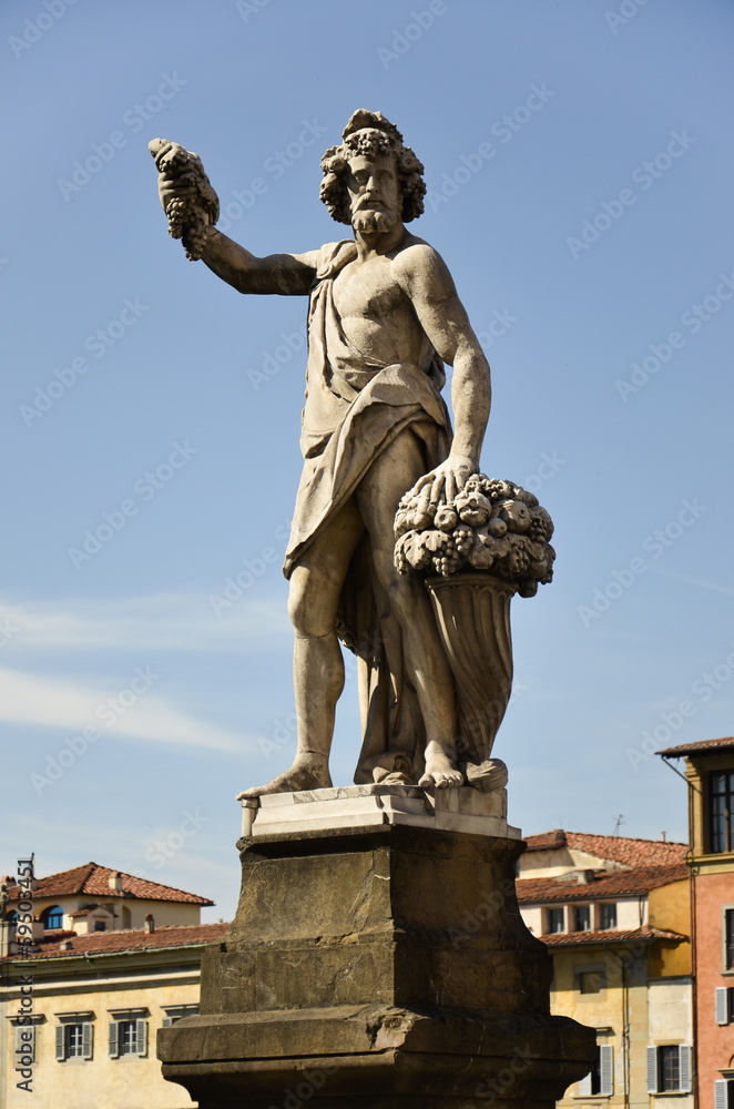 Statua dell'autunno, Ponte Santa Trinità, Firenze 2