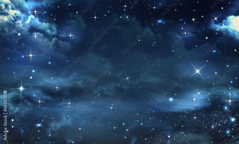 Fototapeta premium Nocne niebo