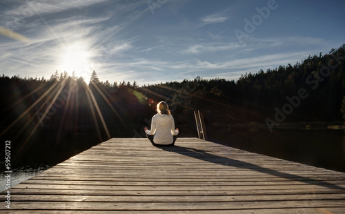 Mountain lake meditations