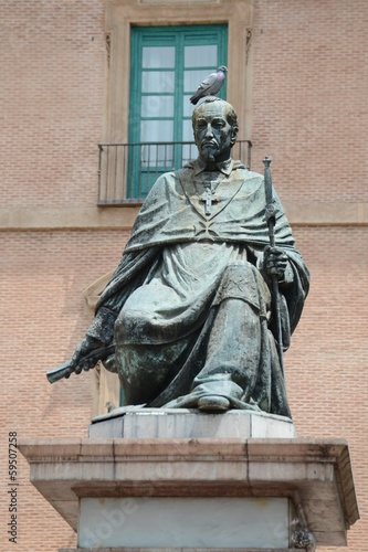 Monument Cardinal Belluga in Murcia