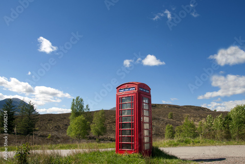 Phone Booth in the Highlands