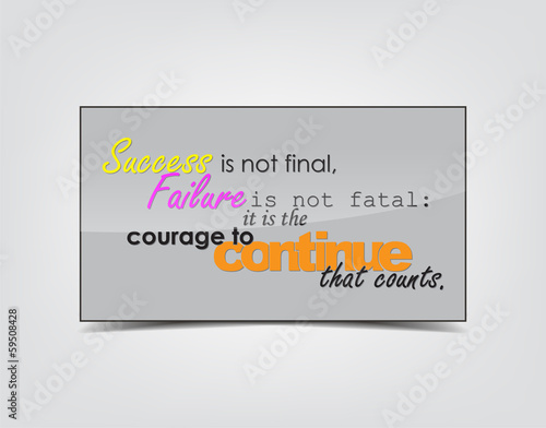 Success motivational Background