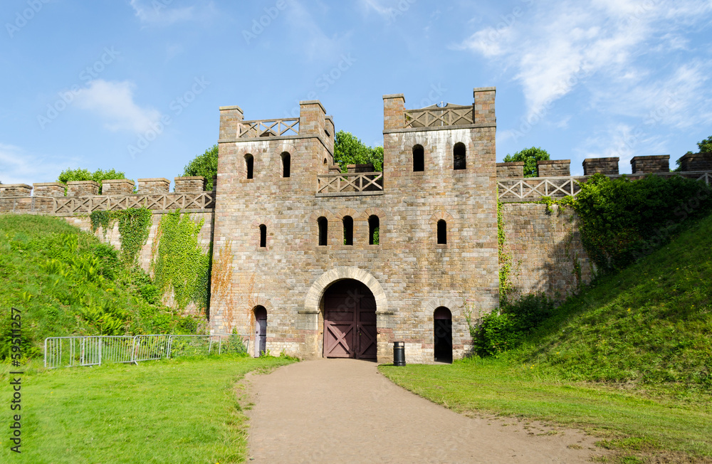 Exterior of Cardiff Castle – Wales