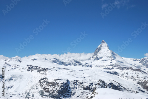 View of the surroundings Gornergratt, Switzerland. © alekskai