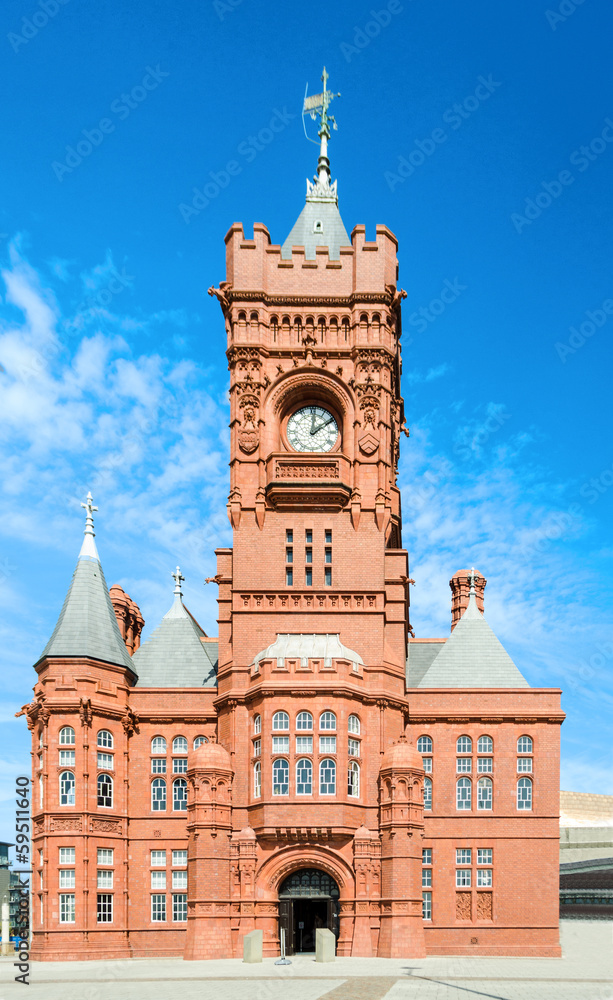 Pierhead Building at Cardiff Bay - Wales