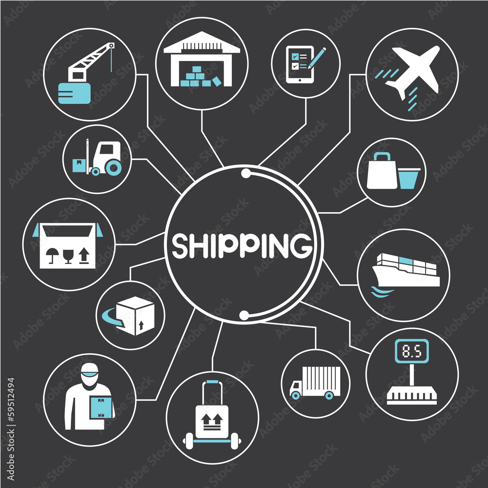 shopping network, mind mapping, info graphics shopping network, mind mapping, info graphics