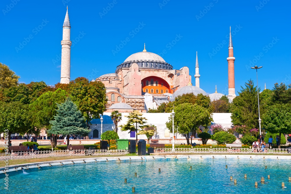Naklejka premium Hagia Sophia