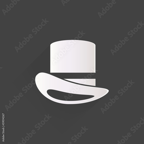 cylinder hat  icon