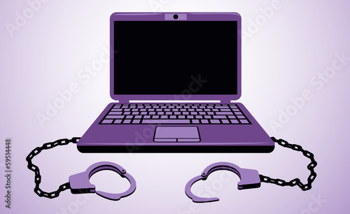 Computer can enslave man and take his time.