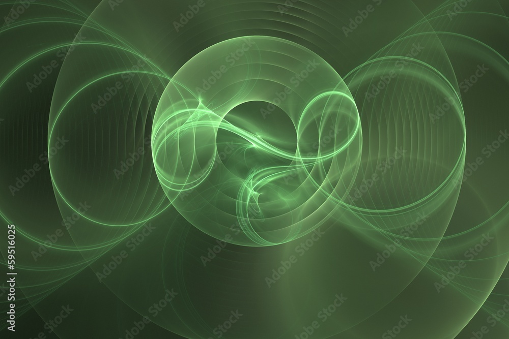 Background green circle fon Background green circle fon