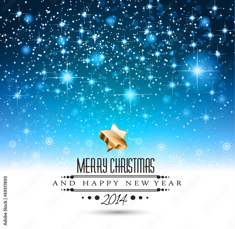 2014 Christmas Colorful Background