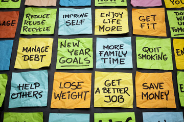 new year goals or resolutions